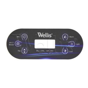 Handhabungsaufkleber Balboa TP600 (Wellis-Logo)
