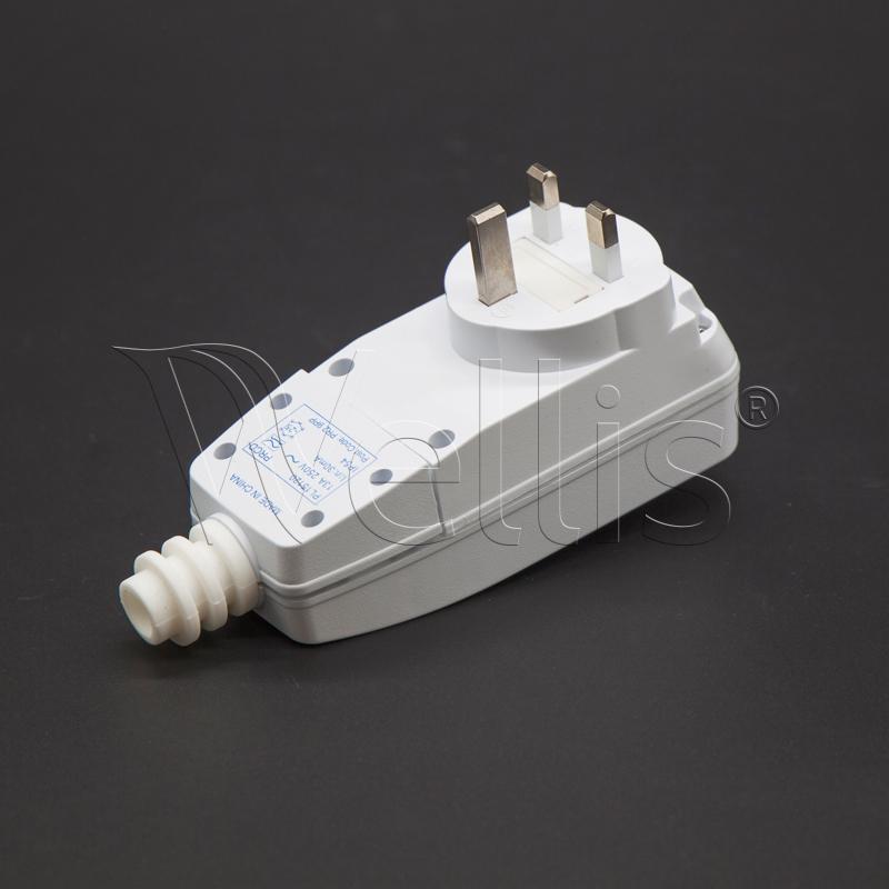 Feuerrelais 230V/50Hz 13A 30mA plug&play UK