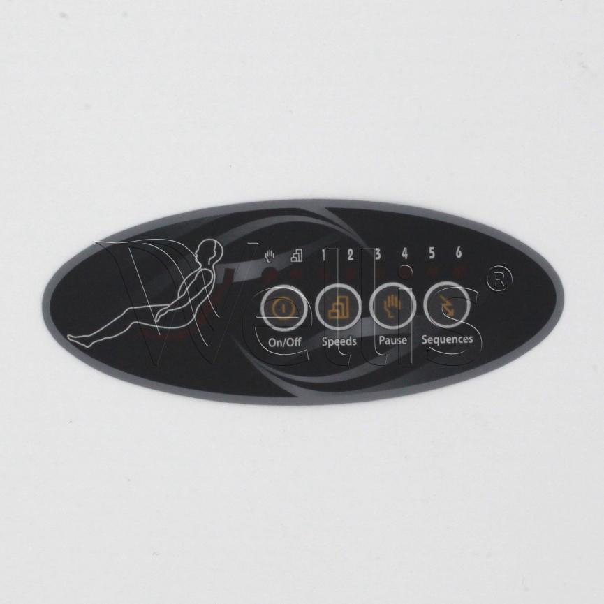 Steuerungsaufkleber für pulsar Gecko V2