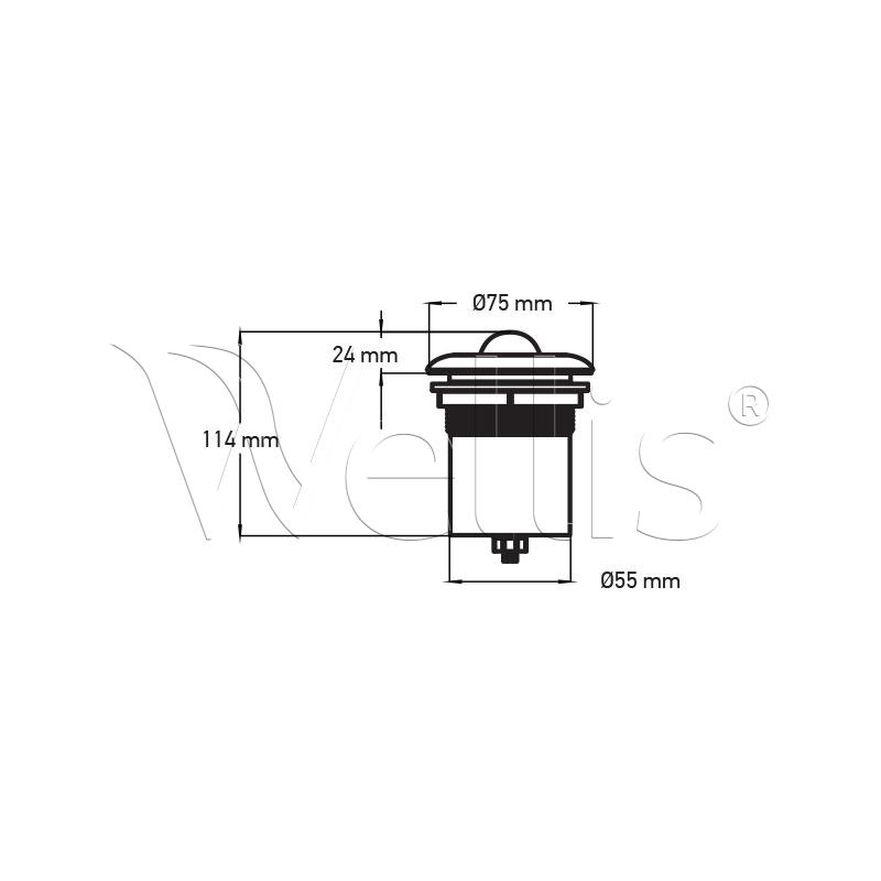Variopod-Düse (magnetisch) 3″ RD – Bild 3