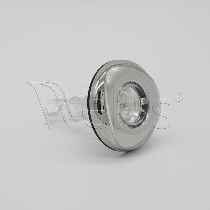 Düseneinsatz 2″ 1 Loch transparent RD