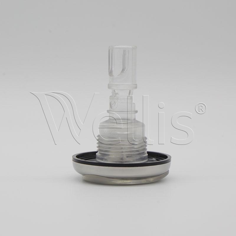 Düseneinsatz 2″ 1 Loch transparent RD – Bild 3