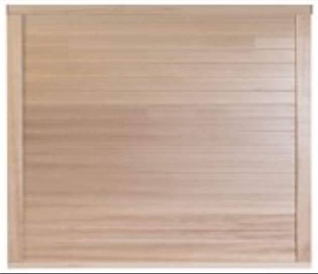 Rückseite für Serenis Sauna