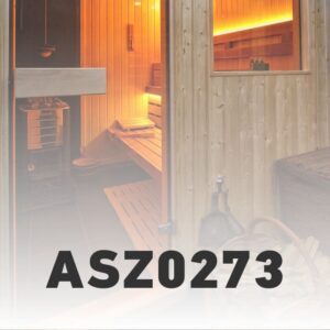 Seitenlehne für Serenis Sauna