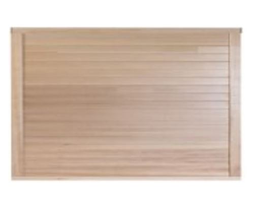 Rückseite zu jeder heißen Sauna