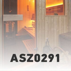 Glastür für Calidus Sauna