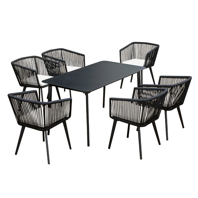 Sky Gartentischset für 6 Personen
