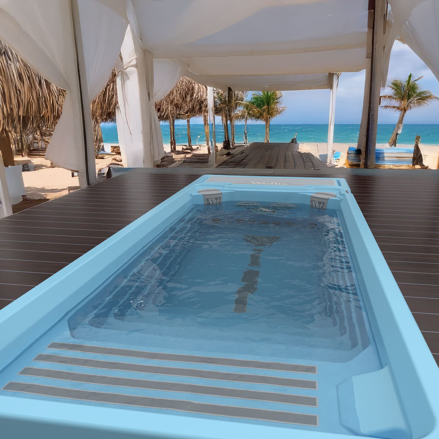 Beach Club Deluxe Schwimmbad – Bild 4