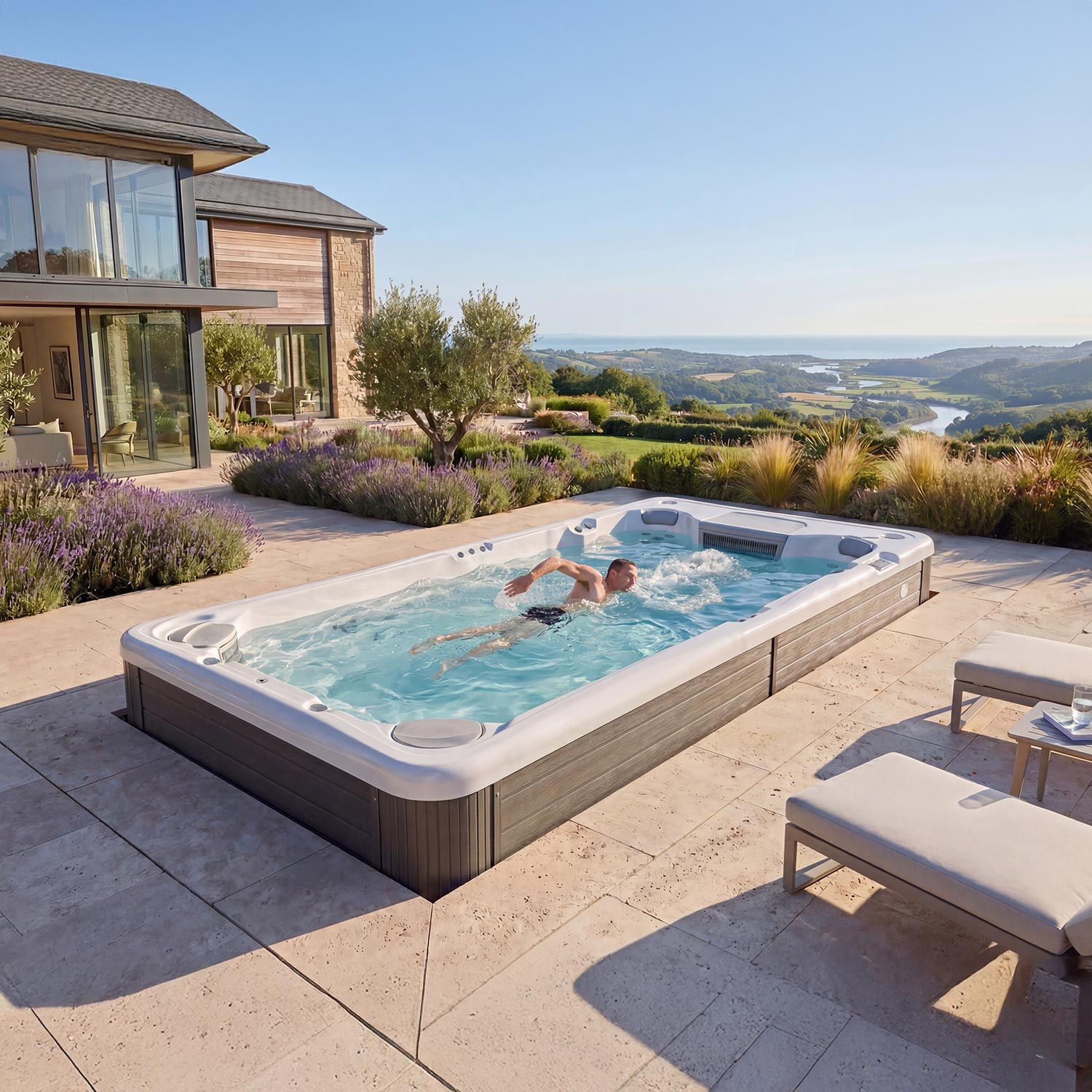 Danube W-Flow Premium-Swim spa